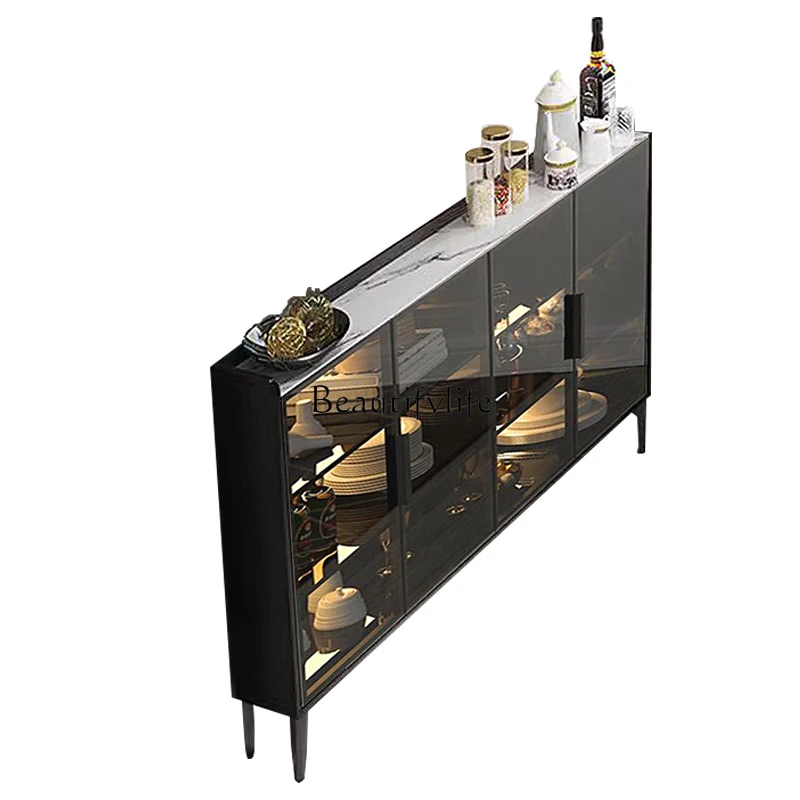 Living Room Light Luxury Ultra-Thin Sideboard Cabinet Wall-Mounted Storage Rack
Living Room Light Luxury Ultra-Thin Sideboard Cabinet Wall-Mounted Storage Rack