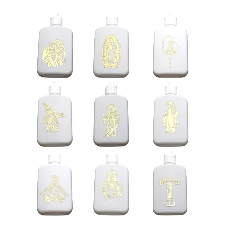 100ml Holy Water Bottle Religion Holy Water Bottle Portable Supplies for Outdoor Traveling Camping Portbale Gift
100ml Holy Water Bottle Religion Holy Water Bottle Portable Supplies for Outdoor Traveling Camping Portbale Gift