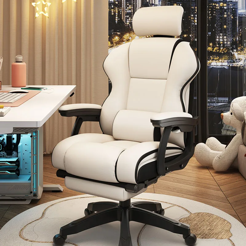 Mobile Swivel Office Chair Recliner Computer Floor White Ergonomic Chair Living Room Luxury Silla Escritorio Modern Furniture
Mobile Swivel Office Chair Recliner Computer Floor White Ergonomic Chair Living Room Luxury Silla Escritorio Modern Furniture