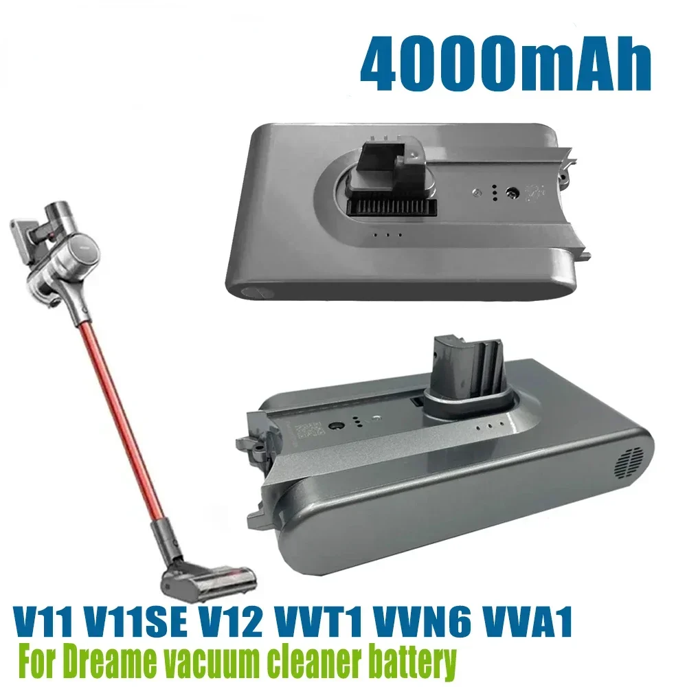 Replacement Battery for Dreame V11 V11SE V12 VVT1 VVN6 VVA1 Wireless Vacuum Cleaner 18650 Battery Pack Replacement Battery
Replacement Battery for Dreame V11 V11SE V12 VVT1 VVN6 VVA1 Wireless Vacuum Cleaner 18650 Battery Pack Replacement Battery
