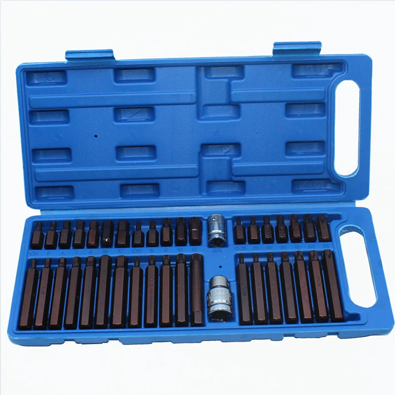 40PCS/Set Screwdriver Bit Set For Ratchet Allen Socket Wrench Head Tool Star Spline Screwdriver Set Bits Socket Auto Repair Tool
40PCS/Set Screwdriver Bit Set For Ratchet Allen Socket Wrench Head Tool Star Spline Screwdriver Set Bits Socket Auto Repair Tool