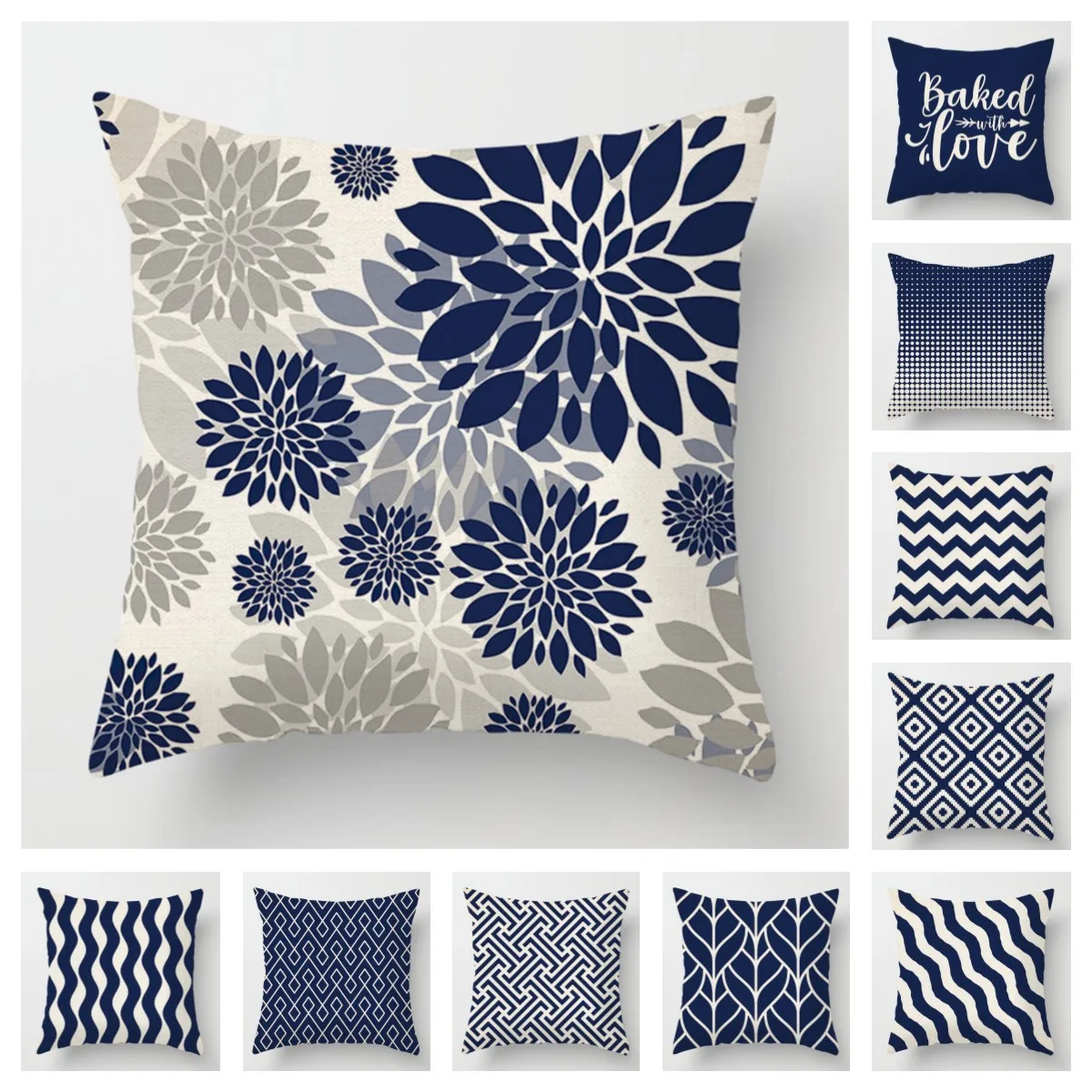 Geometric Dark Blue Pillow Cover Living Room Sofa Decoration Cushion Cover 40*40 Solid Color Linen Cushion Cover Home Decor
Geometric Dark Blue Pillow Cover Living Room Sofa Decoration Cushion Cover 40*40 Solid Color Linen Cushion Cover Home Decor