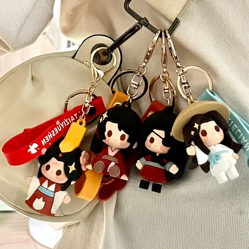 

Небесный официальный благословение брелок TGCF Xie Lian Hua Cheng цепочка подвеска для телефона рюкзак украшение мини кукла