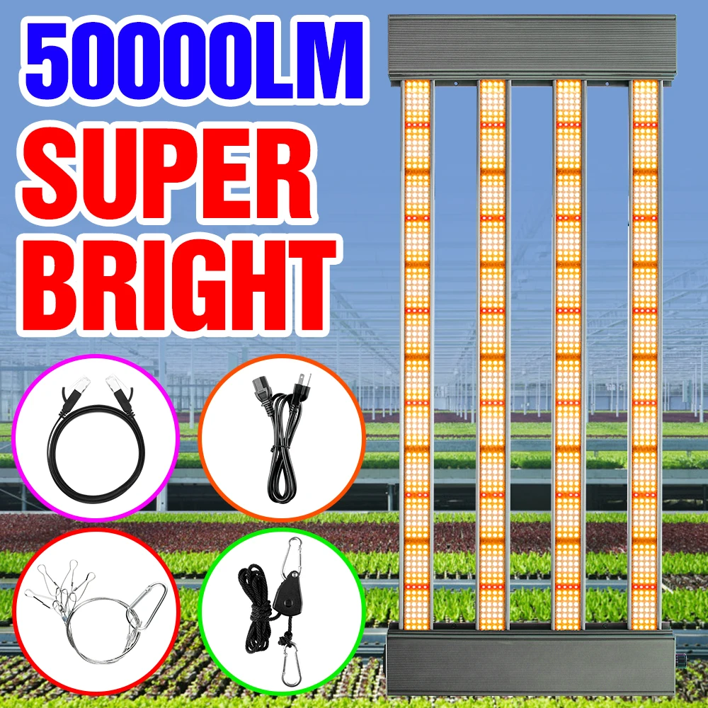 LED Grow Light Full Spectrum Plant Light LED AC110V Outdoor High Power Hydroponics Tent Plants Grow Lamp 720 1440 2160 2880leds
LED Grow Light Full Spectrum Plant Light LED AC110V Outdoor High Power Hydroponics Tent Plants Grow Lamp 720 1440 2160 2880leds