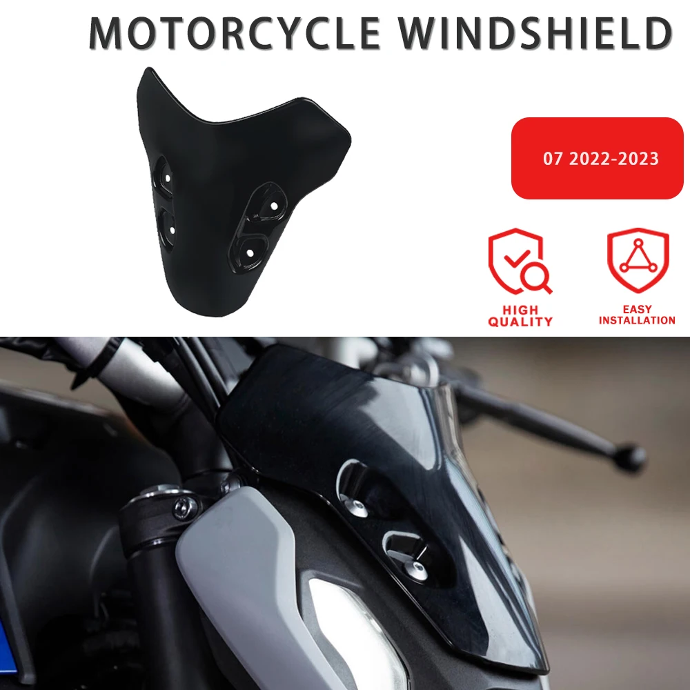 For YAMAHA MT-07 MT07 MT 07 2021 2022 2023 Motorbike Accessories Front Windshield Windscreen Windproof Air Wind Screen Deflector
For YAMAHA MT-07 MT07 MT 07 2021 2022 2023 Motorbike Accessories Front Windshield Windscreen Windproof Air Wind Screen Deflector