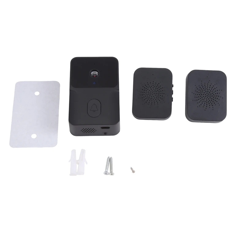 Tuya Intelligent Wifi Doorbell Outdoor High-Definition Camera Anti-Theft Door Bell Set Kit Night Vision Monitor Door Phone Voice
Tuya Intelligent Wifi Doorbell Outdoor High-Definition Camera Anti-Theft Door Bell Set Kit Night Vision Monitor Door Phone Voice