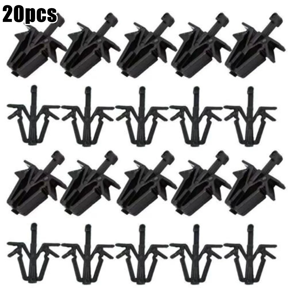20pcs Car Exterior Grille Retainer Clips For Toyota For RAV4 For 4Runner Pickup 90467-12040 9046712040 Black Plastic
20pcs Car Exterior Grille Retainer Clips For Toyota For RAV4 For 4Runner Pickup 90467-12040 9046712040 Black Plastic