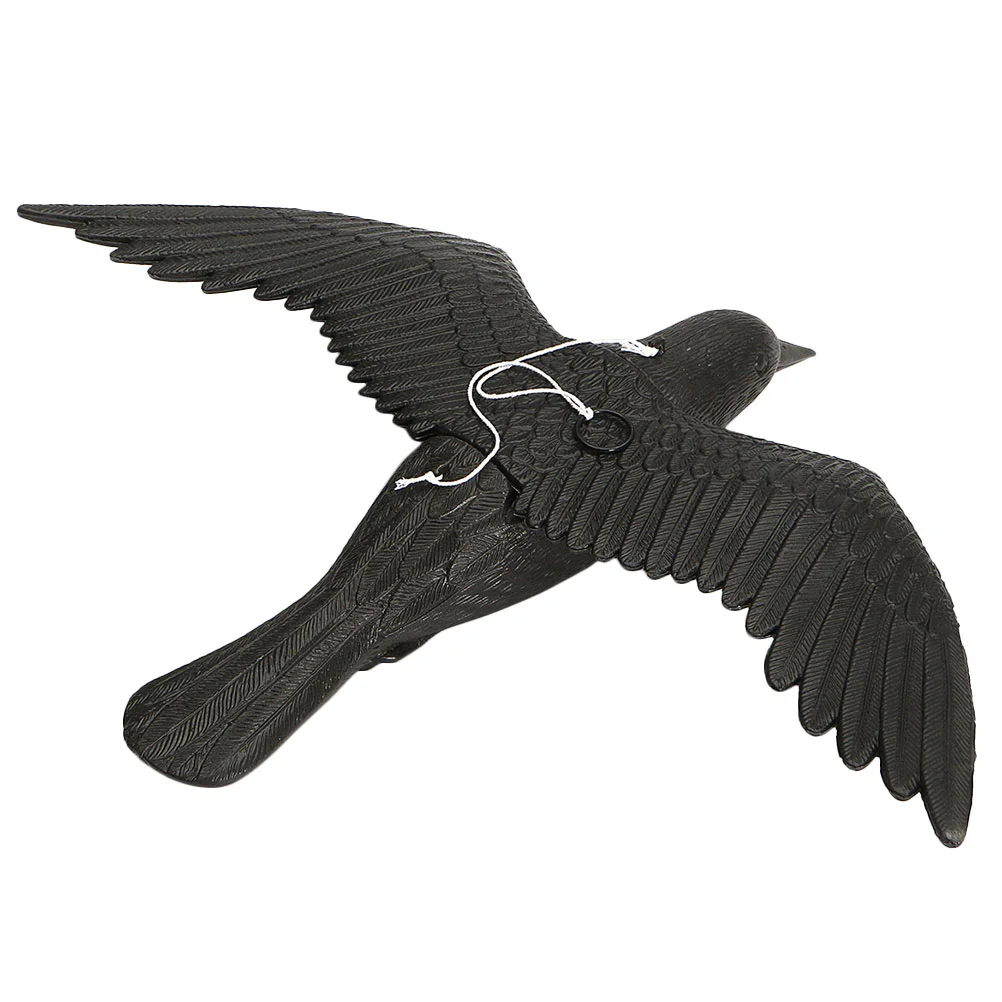 Crow Decor Plastic Statue Black Crows Fake Bird Ornament Model Realistic Adornment Decorative Figure Garden Big Yard Raven
Crow Decor Plastic Statue Black Crows Fake Bird Ornament Model Realistic Adornment Decorative Figure Garden Big Yard Raven