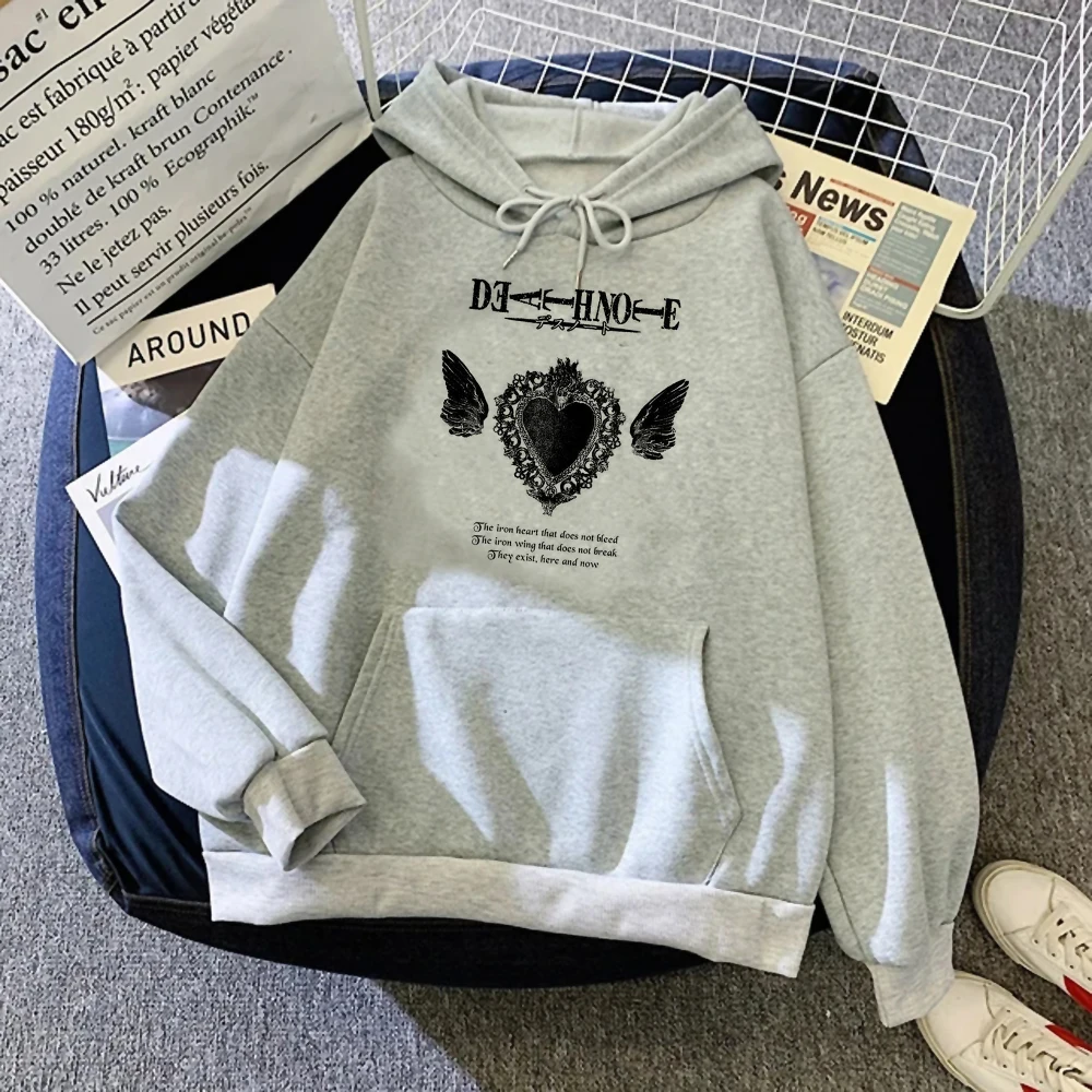 Death Note hoodies women graphic streetwear gothic Korean style clothing female anime sweater
Death Note hoodies women graphic streetwear gothic Korean style clothing female anime sweater