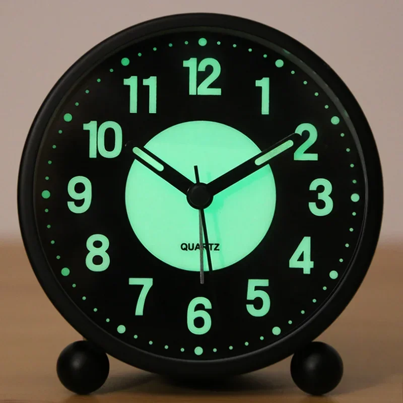 

Luminous Small Alarm Clock for Students Mute Bedroom Bedside Alarm Clock Cute Creative Clocks High Quality Gift