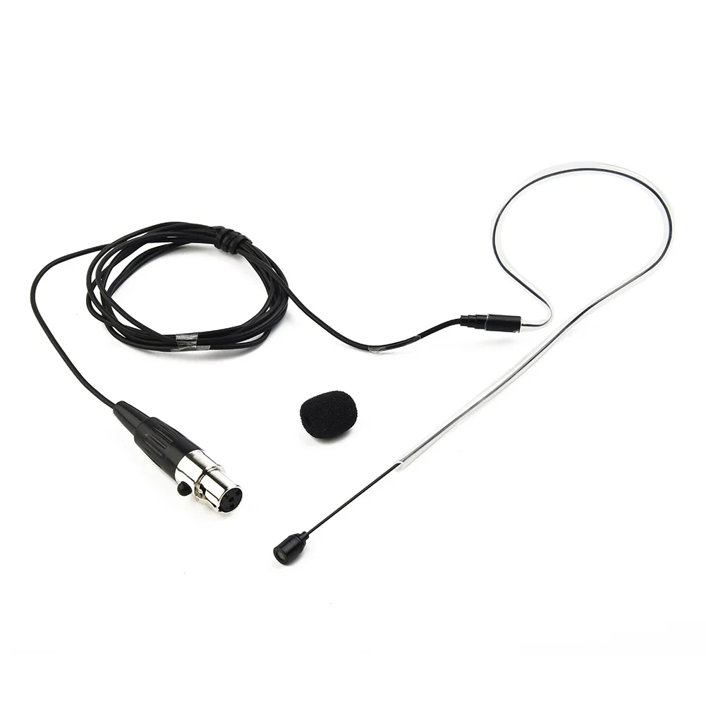 Headset Microphone Single Earhook Cardioid Mic XLR 4Pin For Shure Wireless Black Mini Single Ear Hanging For Stage Lecturers
Headset Microphone Single Earhook Cardioid Mic XLR 4Pin For Shure Wireless Black Mini Single Ear Hanging For Stage Lecturers
