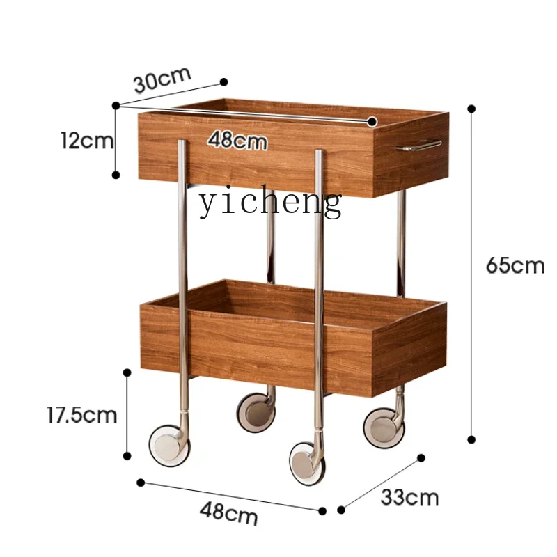 ZC Side Table | Modern Living Room Sofa Shelf Trolley Wood Color Stainless Steel Corner Table
ZC Side Table | Modern Living Room Sofa Shelf Trolley Wood Color Stainless Steel Corner Table