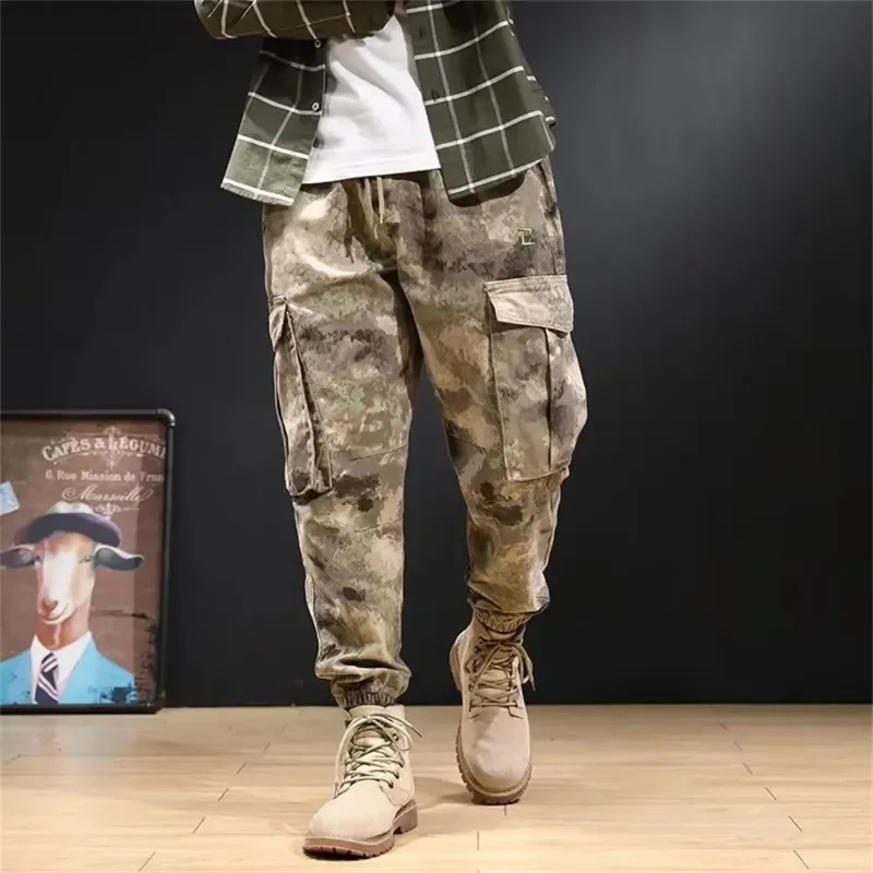 Cargo Pants Men Fashion Streetwear Casual Camouflage Jogger Tactical Military Trousers for Droppshipping
Cargo Pants Men Fashion Streetwear Casual Camouflage Jogger Tactical Military Trousers for Droppshipping