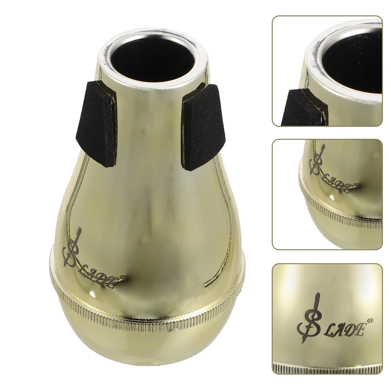 Trombone Mute Silencer Replace Alto Practice Noise Sordine Training Accessory Instruments Parts Sound Dampener Damper
Trombone Mute Silencer Replace Alto Practice Noise Sordine Training Accessory Instruments Parts Sound Dampener Damper