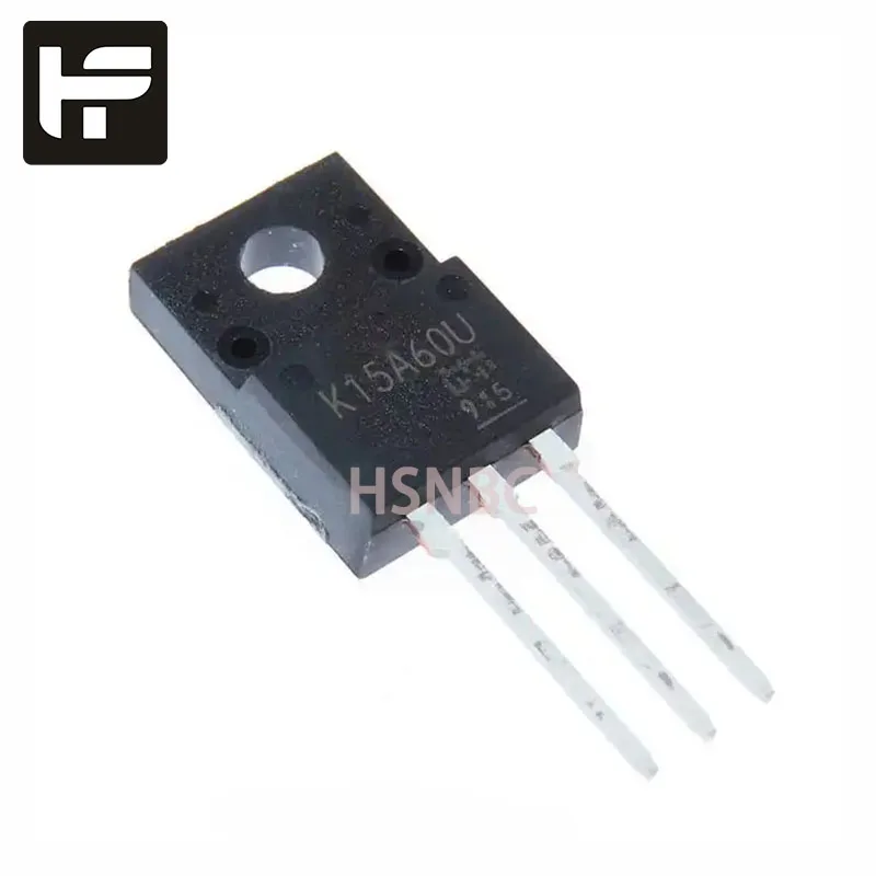 

10Pcs/Lot K15A60U TK15A60U TO-220F 600V 15A MOS Field-effect Transistor 100% Brand New Original Stock
