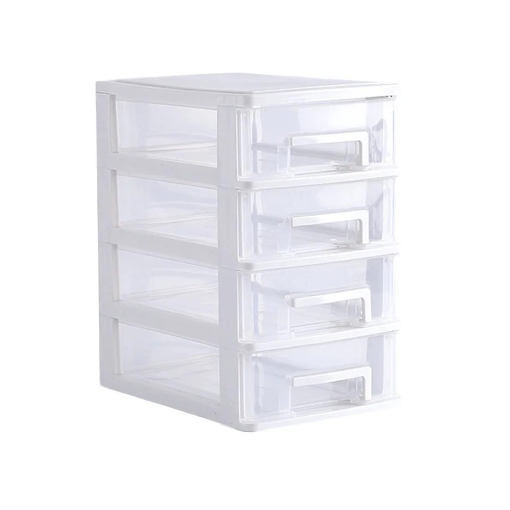 

Plastic Storage Bins Plastic Storage Drawers Clear Desktop Drawer Storage Cabinet Storage Case Storage Box Multilayer