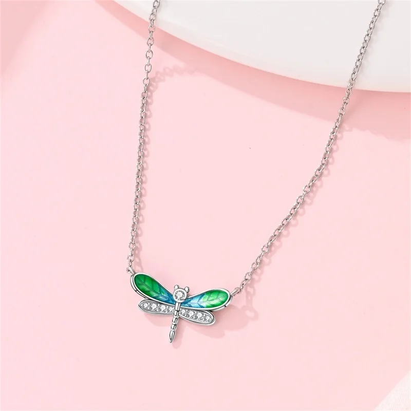 925 Sterling Silver Butterfly Necklace Dragonfly Flower Necklace Luminous Firefly Pendant Necklace For Women's Exquisite Jewelry 5 Mallzona S7ccd80d86e394c2cb597b5298ba92d6fy 925 Sterling Silver Butterfly Necklace Dragonfly Flower Necklace Luminous Firefly Pendant Necklace For Women's Exquisite Jewelry Mallzona