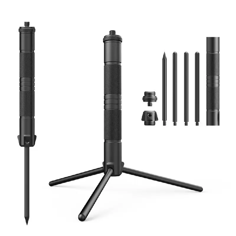 Outdoor Camping Lights Support Foldable Tripod Stand Aluminum Lantern Stand Holder Camera Phone Bracket for Hiking Backpacking
Outdoor Camping Lights Support Foldable Tripod Stand Aluminum Lantern Stand Holder Camera Phone Bracket for Hiking Backpacking