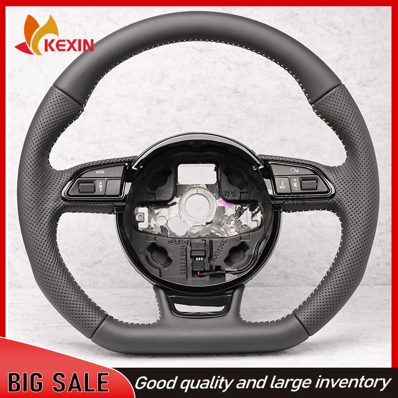 Полностью ПЕРФОРИРОВАННОЕ рулевое колесо с плоским дном для Audi A3 A4 A5 A6 A7 Q3 Q5 Q7 
Полностью ПЕРФОРИРОВАННОЕ рулевое колесо с плоским дном для Audi A3 A4 A5 A6 A7 Q3 Q5 Q7