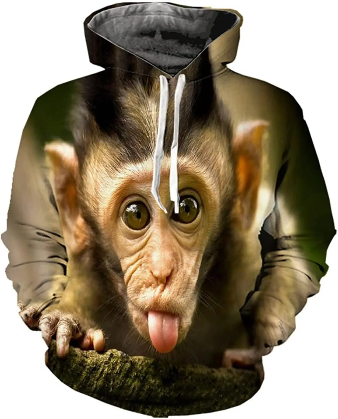 Quality Health Cloth Fashion Coat Men's Orangutan Fleece Hooded Sweatshirt 3D Monkey Printed Pullover Hoodie Men Women Series 60
Quality Health Cloth Fashion Coat Men's Orangutan Fleece Hooded Sweatshirt 3D Monkey Printed Pullover Hoodie Men Women Series 60