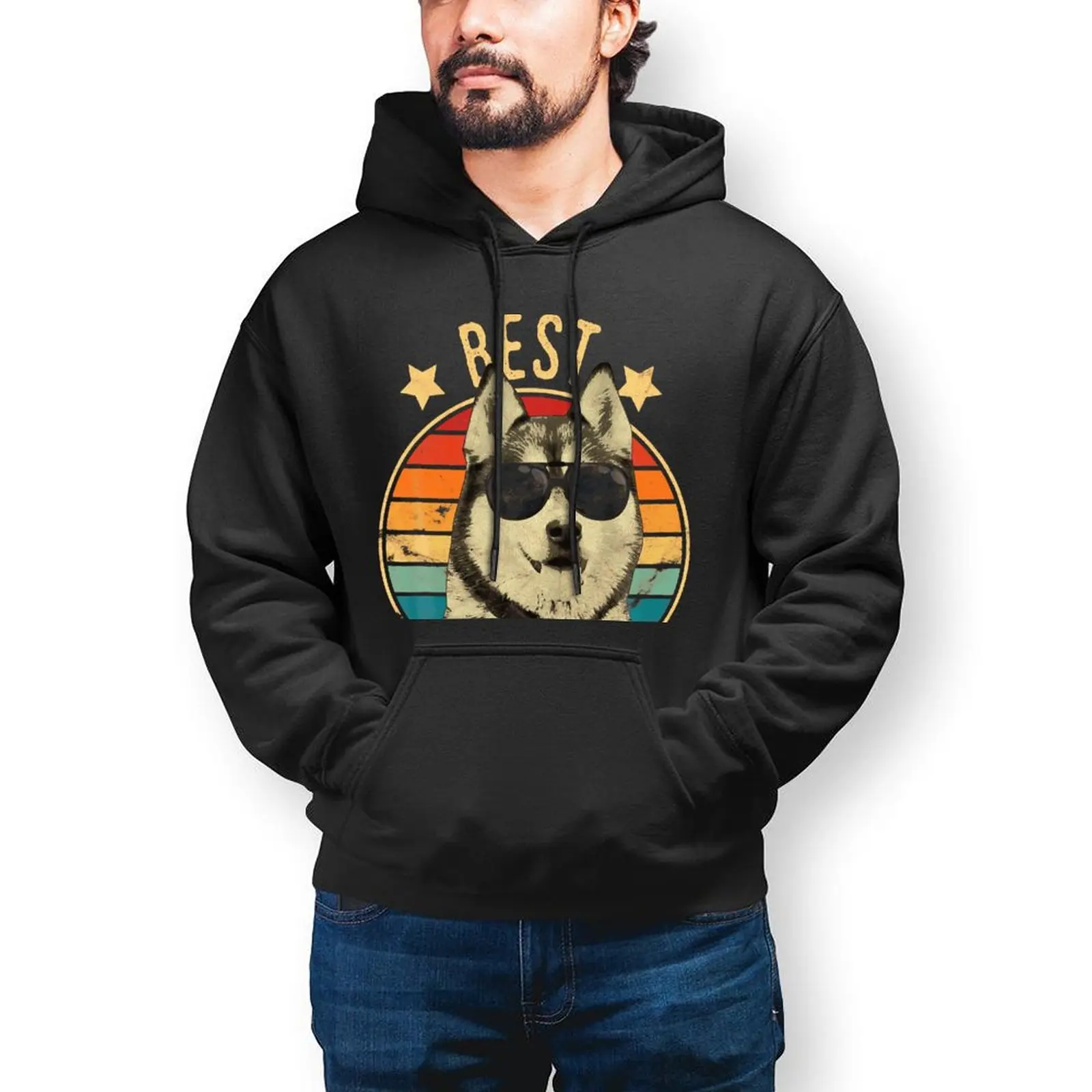 Siberian Husky Loose Hoodies Male Best Dog Dad Ever Siberian Husky Father's Day Streetwear Pullover Hoodie Spring Hooded Shirt
Siberian Husky Loose Hoodies Male Best Dog Dad Ever Siberian Husky Father's Day Streetwear Pullover Hoodie Spring Hooded Shirt