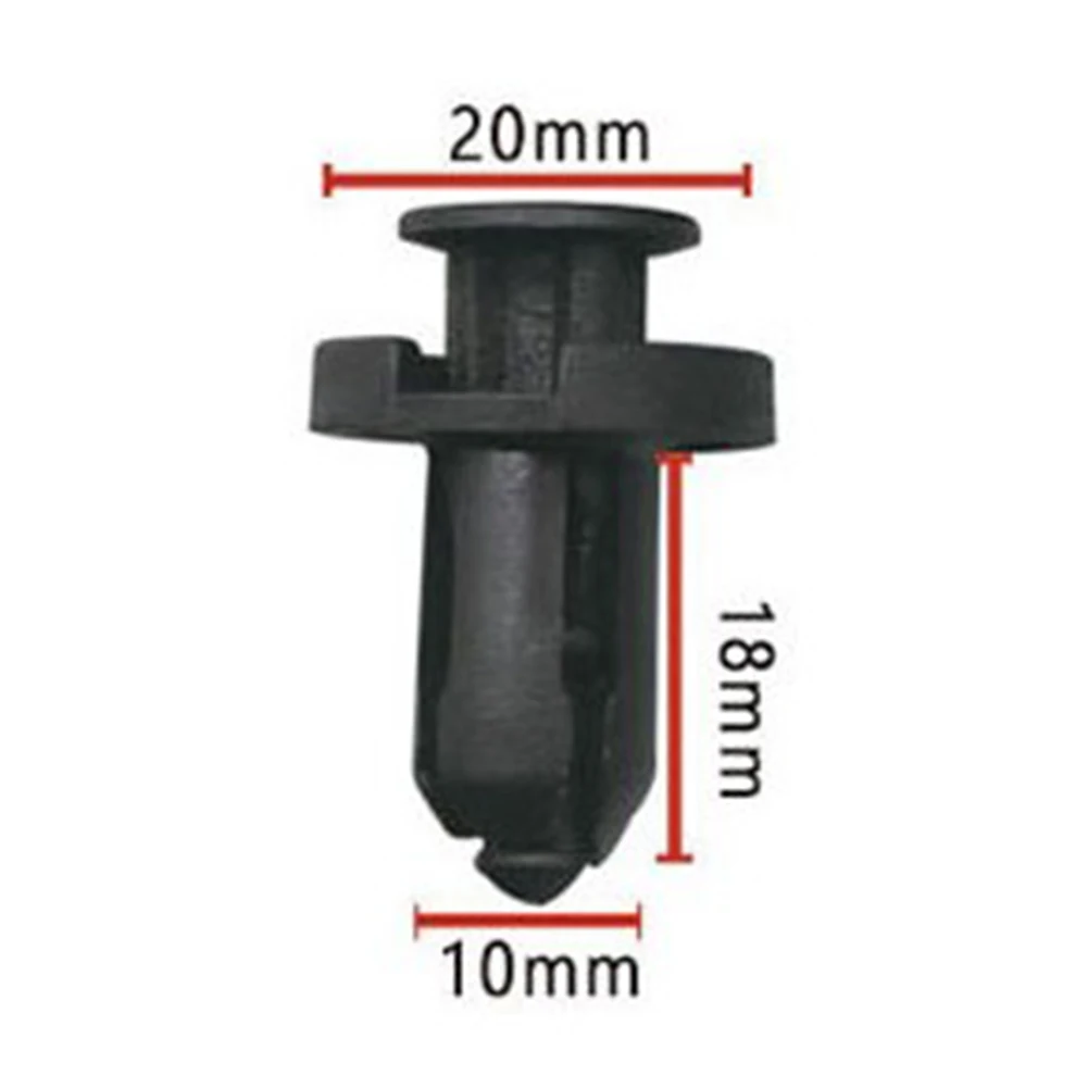 Bumper Retainer Clips 50pcs 91503SZ3003 Black Brand New High Quality Nylon Car Nylon Rivet For Honda Universal
Bumper Retainer Clips 50pcs 91503SZ3003 Black Brand New High Quality Nylon Car Nylon Rivet For Honda Universal