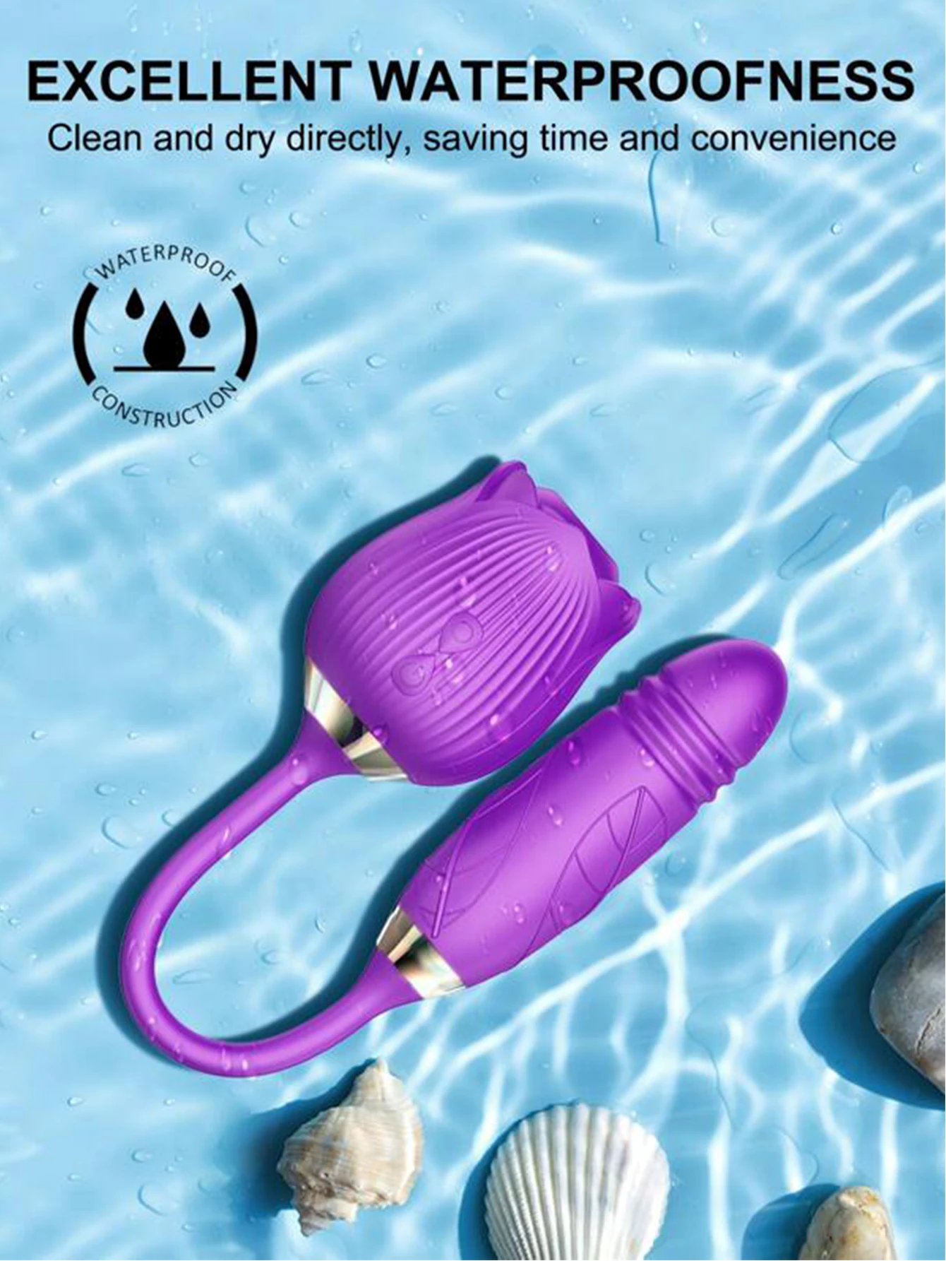 Rose Toy Sucking Licking Vibrator Female Clitoris Nipple Stimulator Vagina Massager Telescopic G-Spot Vibrating Egg for Women Ad Rose Toy Sucking Licking Vibrator Female Clitoris Nipple Stimulator Vagina Massager Telescopic G-Spot Vibrating Egg for Women Ad