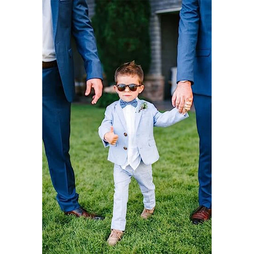 Blazer Pants Set Boy's Linen Wedding Suits 2 Piece Luxury Full Single Breasted Elegant Children 2023 Slim Fit Summer Clothes
Blazer Pants Set Boy's Linen Wedding Suits 2 Piece Luxury Full Single Breasted Elegant Children 2023 Slim Fit Summer Clothes