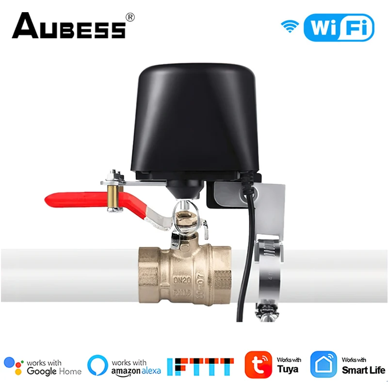 Умный клапан для утечки воды и газа Tuya, Wi-Fi автоматическое управление, таймер обратного отсчета, работает с приложением Alexa Google Home Smart Life
Умный клапан для утечки воды и газа Tuya, Wi-Fi автоматическое управление, таймер обратного отсчета, работает с приложением Alexa Google Home Smart Life