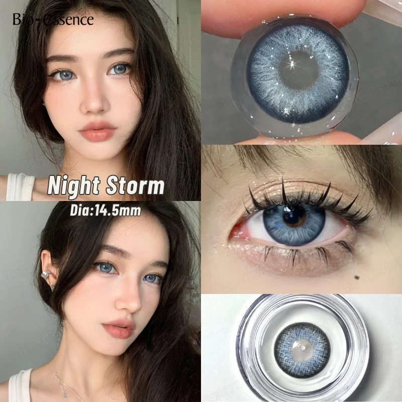 Био-эссенция, 2 шт., синие линзы, натуральные контактные линзы с градусами, корейские узорчатые контакты, линзы 14,5 мм для макияжа глаз, мягкие школьники
Био-эссенция, 2 шт., синие линзы, натуральные контактные линзы с градусами, корейские узорчатые контакты, линзы 14,5 мм для макияжа глаз, мягкие школьники