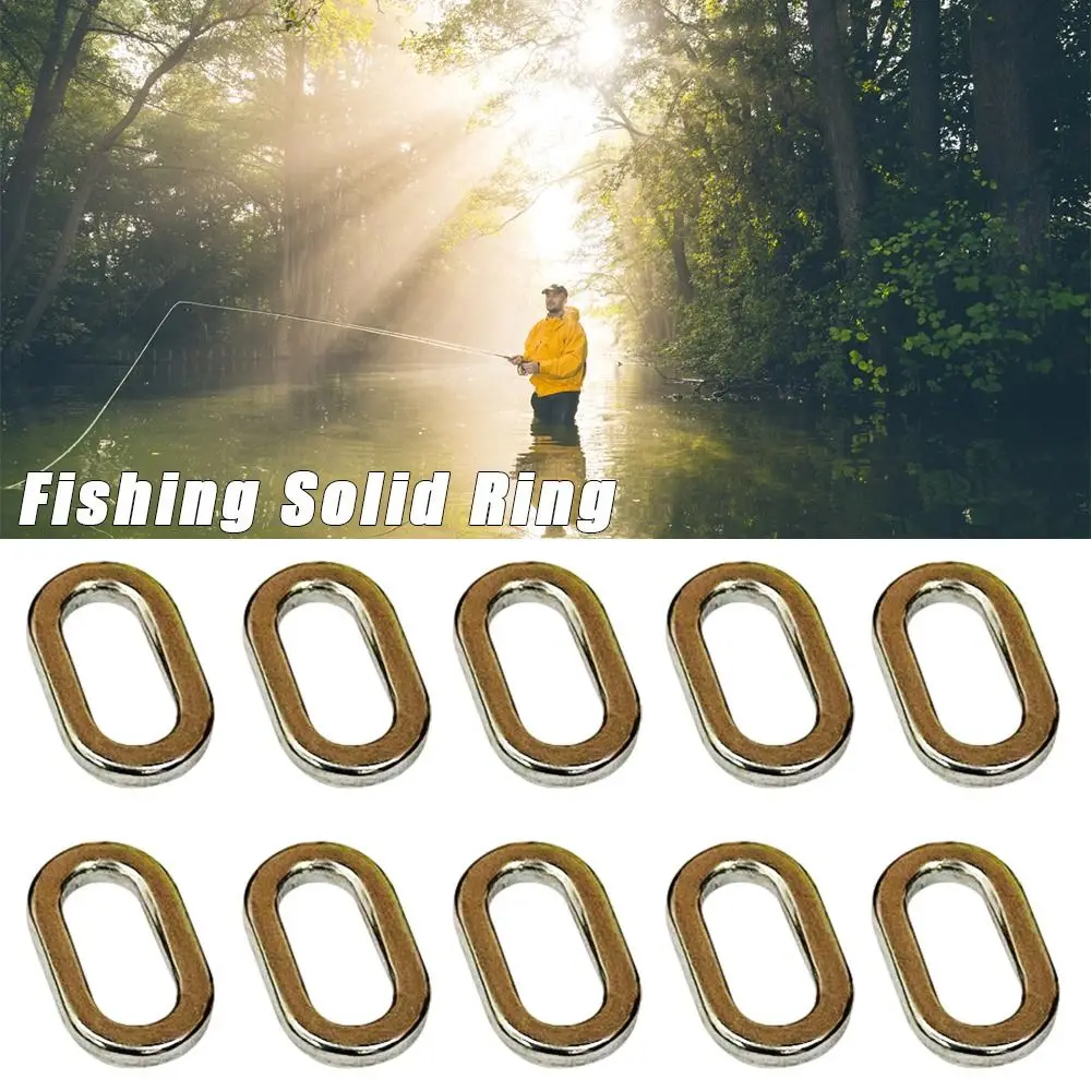 50pcs Stainless Steel Snap Fishing Lure Connector Fishing accessories Saltwater Tackle Chrome Fishing Solid Ring Ellipses
50pcs Stainless Steel Snap Fishing Lure Connector Fishing accessories Saltwater Tackle Chrome Fishing Solid Ring Ellipses