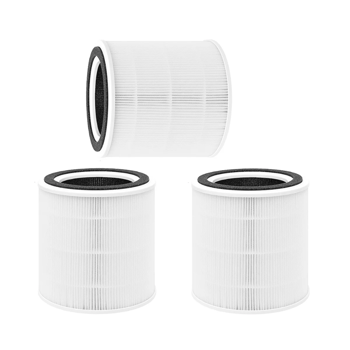 3PCS Replacement Filters for TaoTronics TT-AP005 Air Purifier, H13 True HEPA and Activated Carbon Filter Accessories
3PCS Replacement Filters for TaoTronics TT-AP005 Air Purifier, H13 True HEPA and Activated Carbon Filter Accessories