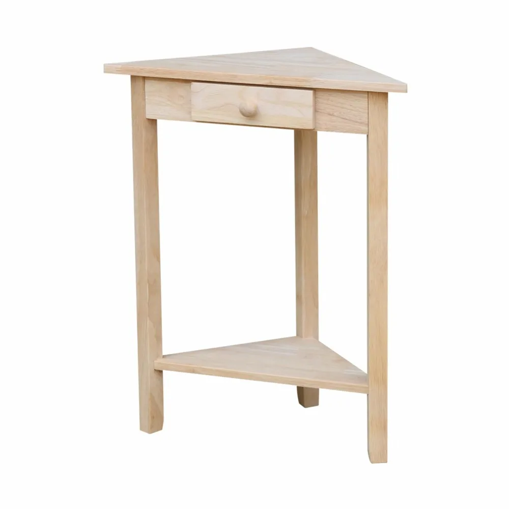 Wooden Corner Decorative Table As A Side Table for Living Room Dining Room Kitchen or Office
Wooden Corner Decorative Table As A Side Table for Living Room Dining Room Kitchen or Office