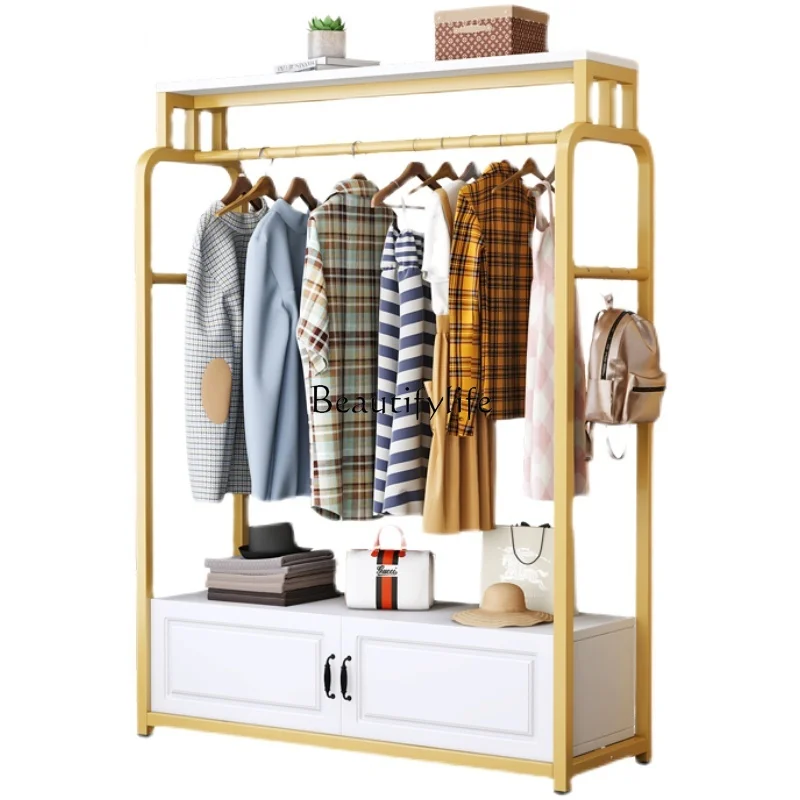 Coat Rack Floor Bedroom Solid Wood Small Storage Shelves Household Hanging Clothes Single Rod Rack
Coat Rack Floor Bedroom Solid Wood Small Storage Shelves Household Hanging Clothes Single Rod Rack