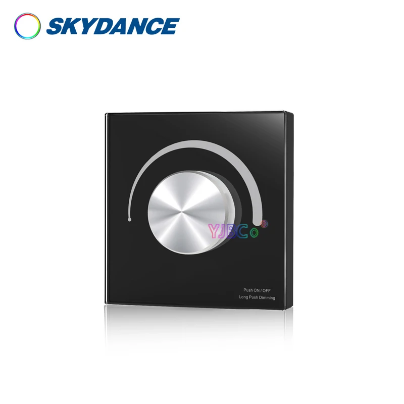 Skydance 1-10V single color LED strip Rotary dimmer 0-10V Glass touch panel controller 110V-220V 2.4G AC relay output switch
Skydance 1-10V single color LED strip Rotary dimmer 0-10V Glass touch panel controller 110V-220V 2.4G AC relay output switch