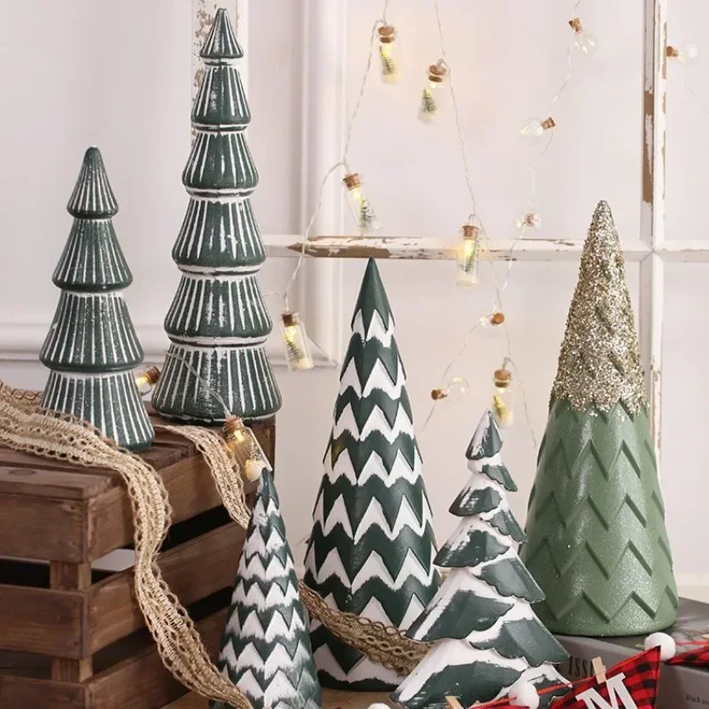 Christmas Tree Decorations,Blackish Green Wooden Christmas Tree Crafts for Christmas Decorations for home Table Craft Xmas Party
Christmas Tree Decorations,Blackish Green Wooden Christmas Tree Crafts for Christmas Decorations for home Table Craft Xmas Party