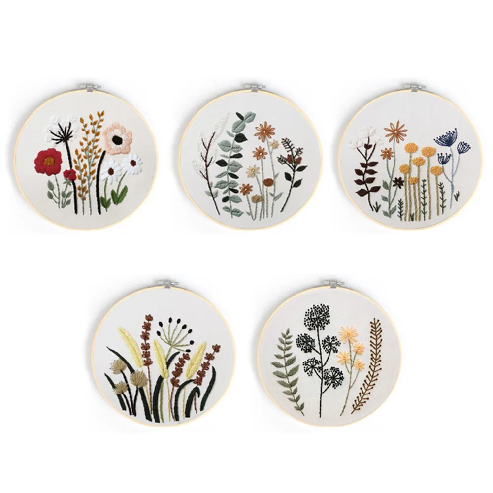 Embroidery Starter Kit Flower Plant Printed Patterns DIY Cross Stitch Sewing Set Art Craft Home Decoration
Embroidery Starter Kit Flower Plant Printed Patterns DIY Cross Stitch Sewing Set Art Craft Home Decoration