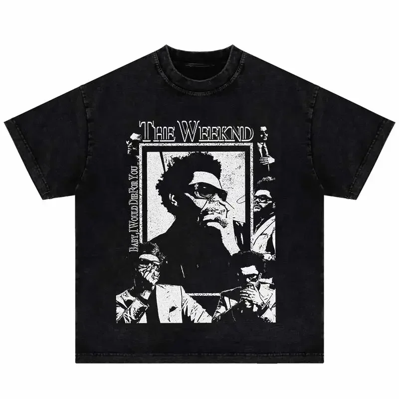 Y2K Washed Black Tshirt 2024 Men T-Shirt Hip Hop Streetwear Portrait Graphic Printed T Shirt Oversize Cotton Unisex Tops Tees
Y2K Washed Black Tshirt 2024 Men T-Shirt Hip Hop Streetwear Portrait Graphic Printed T Shirt Oversize Cotton Unisex Tops Tees