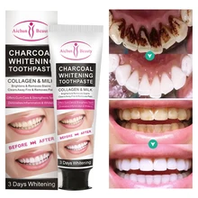 Bamboo Charcoal Whitening Toothpaste Remove Smoke Stains Coffee Stains Oral Cleaning Prevent Tooth Decay Tooth Care 100g
Bamboo Charcoal Whitening Toothpaste Remove Smoke Stains Coffee Stains Oral Cleaning Prevent Tooth Decay Tooth Care 100g