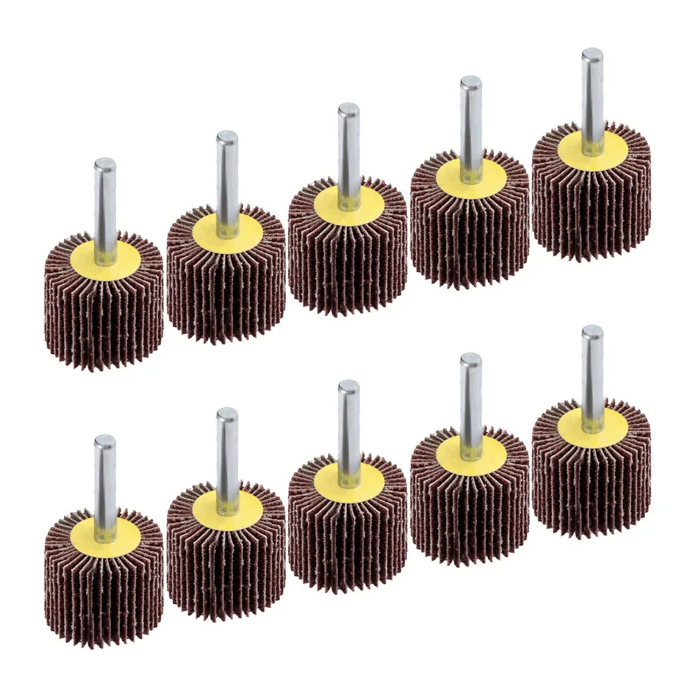 Power Tools Flap Wheel 10pcs 30mm Electric Drill Emery Cloth Engraving Mini Drill Polishing Wheel High Quality
Power Tools Flap Wheel 10pcs 30mm Electric Drill Emery Cloth Engraving Mini Drill Polishing Wheel High Quality