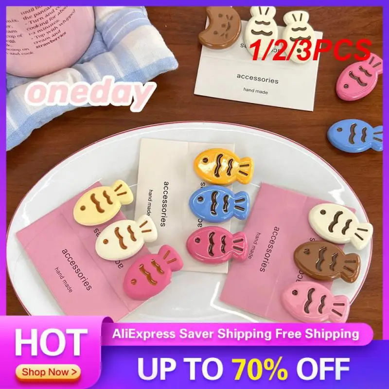 1/2/3PCS Fish-shaped Hairpin Simple To Use Resin Candy-colored Hairpin Fashion Hair Accessories Snapper Braised Hairpin
1/2/3PCS Fish-shaped Hairpin Simple To Use Resin Candy-colored Hairpin Fashion Hair Accessories Snapper Braised Hairpin