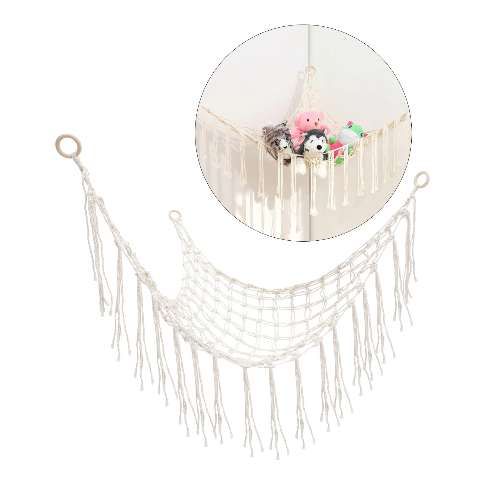 Stuffed Animal Net Hammock Hanging Macrame Hammock Cotton Storage Hanging Tassel Net Hammock Stuffed Animal Storage Hammock
Stuffed Animal Net Hammock Hanging Macrame Hammock Cotton Storage Hanging Tassel Net Hammock Stuffed Animal Storage Hammock