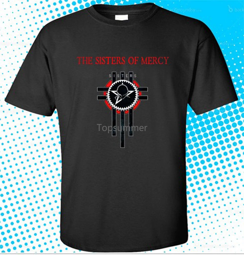 2018 New Summer T-Shirts New The Sisters Of Mercy Tour Mens Black T-Shirt Size S-3Xl Men'S Shirts Men Clothes Novelty Cool
2018 New Summer T-Shirts New The Sisters Of Mercy Tour Mens Black T-Shirt Size S-3Xl Men'S Shirts Men Clothes Novelty Cool