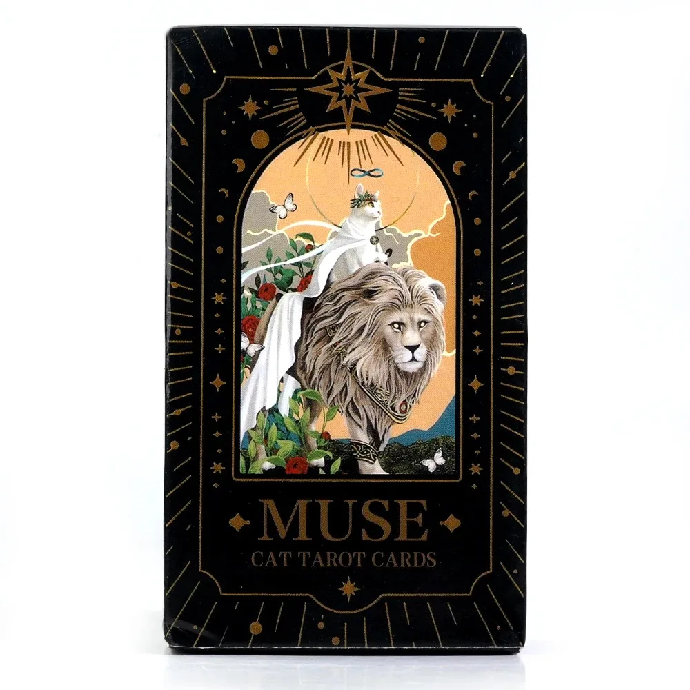 Muse Cat Tarot main character cat A 78 Deck Oracle English Divination Edition Borad Playing Games
Muse Cat Tarot main character cat A 78 Deck Oracle English Divination Edition Borad Playing Games