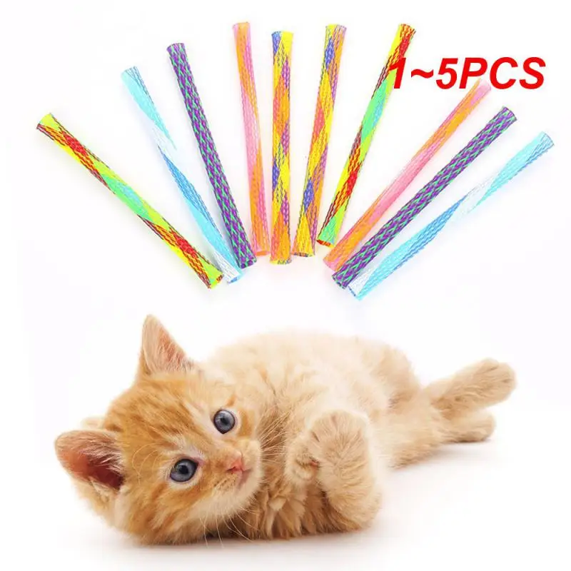 1~5PCS Cat Toy Mental Stimulation Engaging Durable Plastic Kitten Toy Interactive Toy Cat Exercise Trendy Pet Toy Catnip-infused
1~5PCS Cat Toy Mental Stimulation Engaging Durable Plastic Kitten Toy Interactive Toy Cat Exercise Trendy Pet Toy Catnip-infused