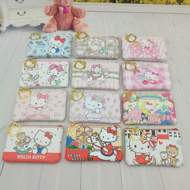 Kawaii Sanrio Wallet Hellokitty Mymelody Kuromi Cinnamoroll Cartoon Student Change Card Bag Lovely Girl Jewelry Mobile Bag
Kawaii Sanrio Wallet Hellokitty Mymelody Kuromi Cinnamoroll Cartoon Student Change Card Bag Lovely Girl Jewelry Mobile Bag