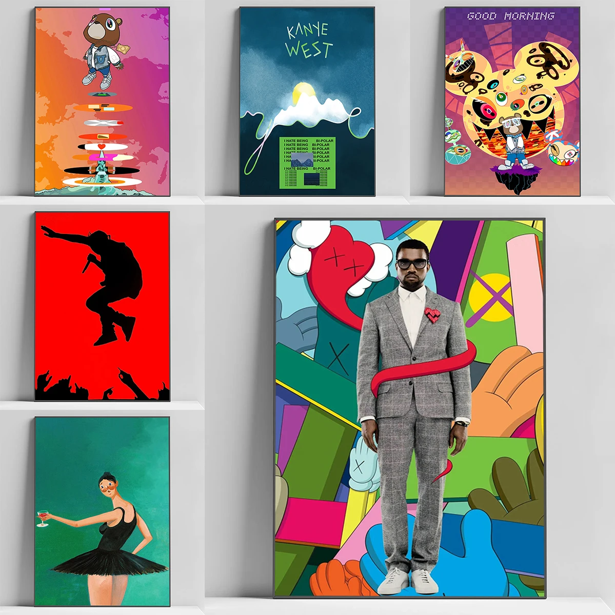 Pop Rapper K-Kanye W-West Poster Canvas Decorative Painting Home and Decoration Posters for Wall Art Room Decor Decorations the
Pop Rapper K-Kanye W-West Poster Canvas Decorative Painting Home and Decoration Posters for Wall Art Room Decor Decorations the