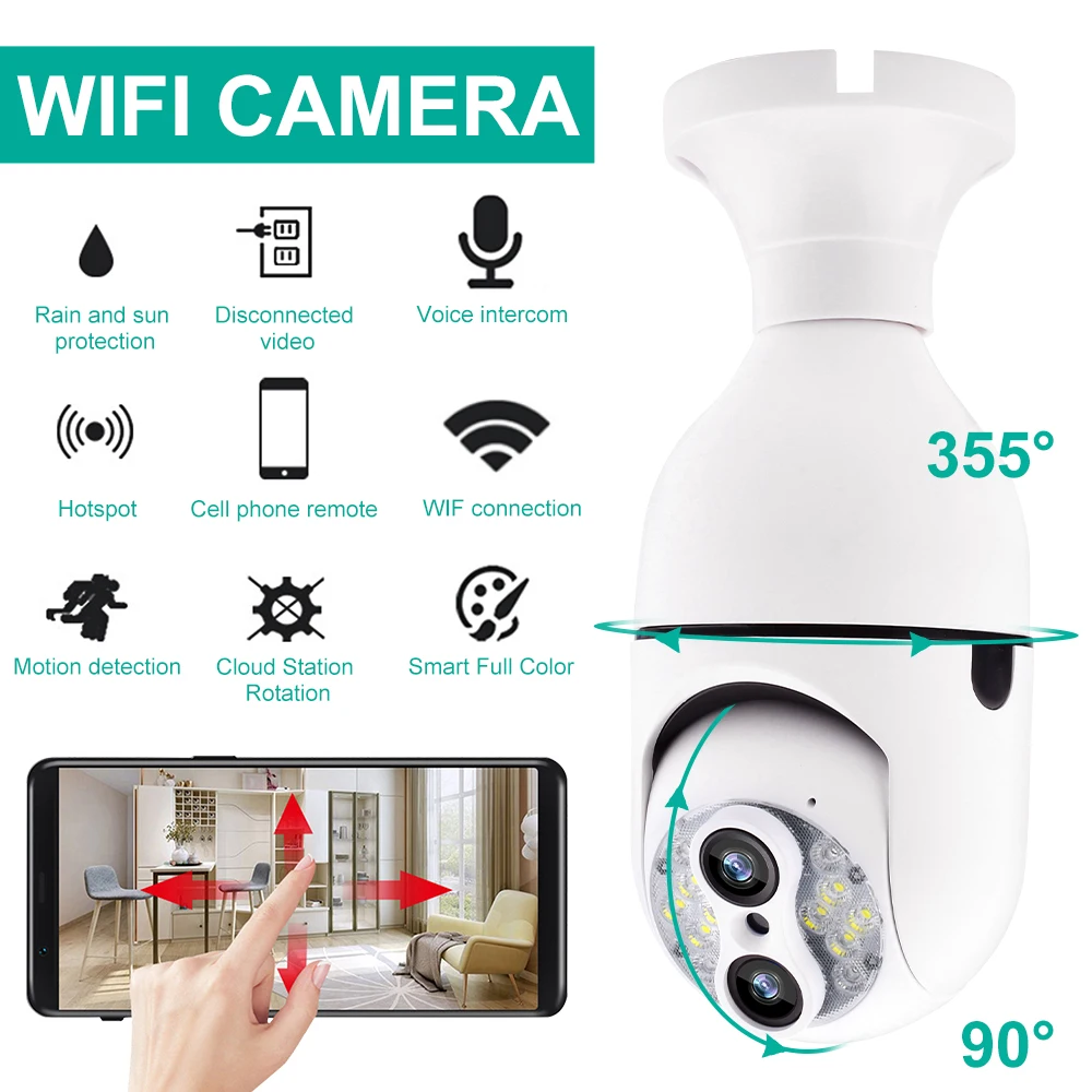 Dual Lens IP Camera Wifi Night Vision Home Security CCTV Baby Monitor Auto Tracking 360° Panoramic PTZ Video Surveillance Camera
Dual Lens IP Camera Wifi Night Vision Home Security CCTV Baby Monitor Auto Tracking 360° Panoramic PTZ Video Surveillance Camera