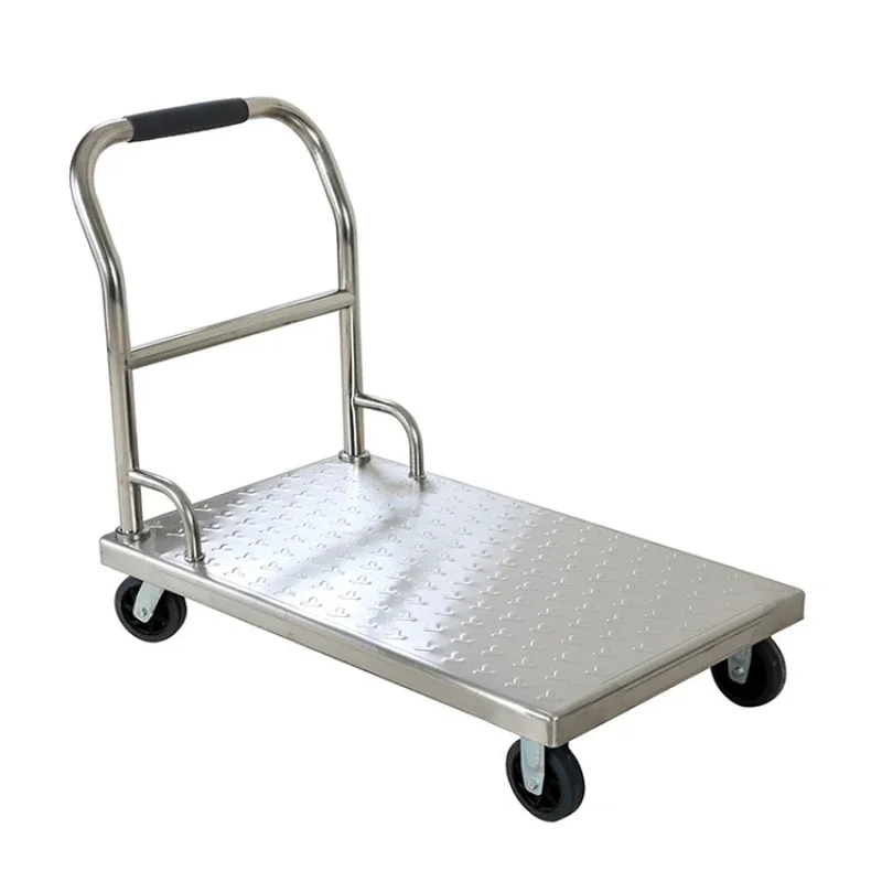 hot sale Heavy Duty Mover Stainless Steel Loading Cart Hand Trolley Flatbed Cart
hot sale Heavy Duty Mover Stainless Steel Loading Cart Hand Trolley Flatbed Cart