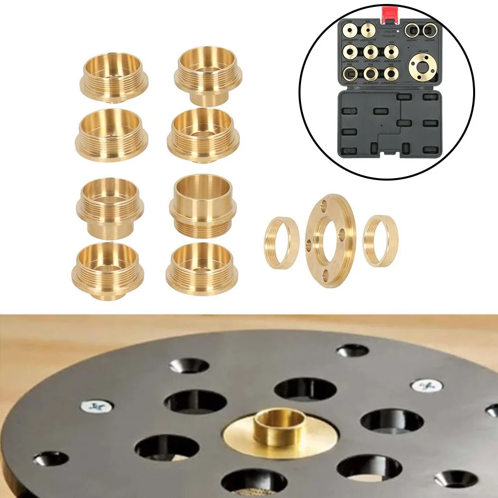 11pcs Guide Router Guide Adapter Cleaning Work Hinge Milling Dovetail Work Lock Nut Router Guide Kit Conventional Milling Tools
11pcs Guide Router Guide Adapter Cleaning Work Hinge Milling Dovetail Work Lock Nut Router Guide Kit Conventional Milling Tools